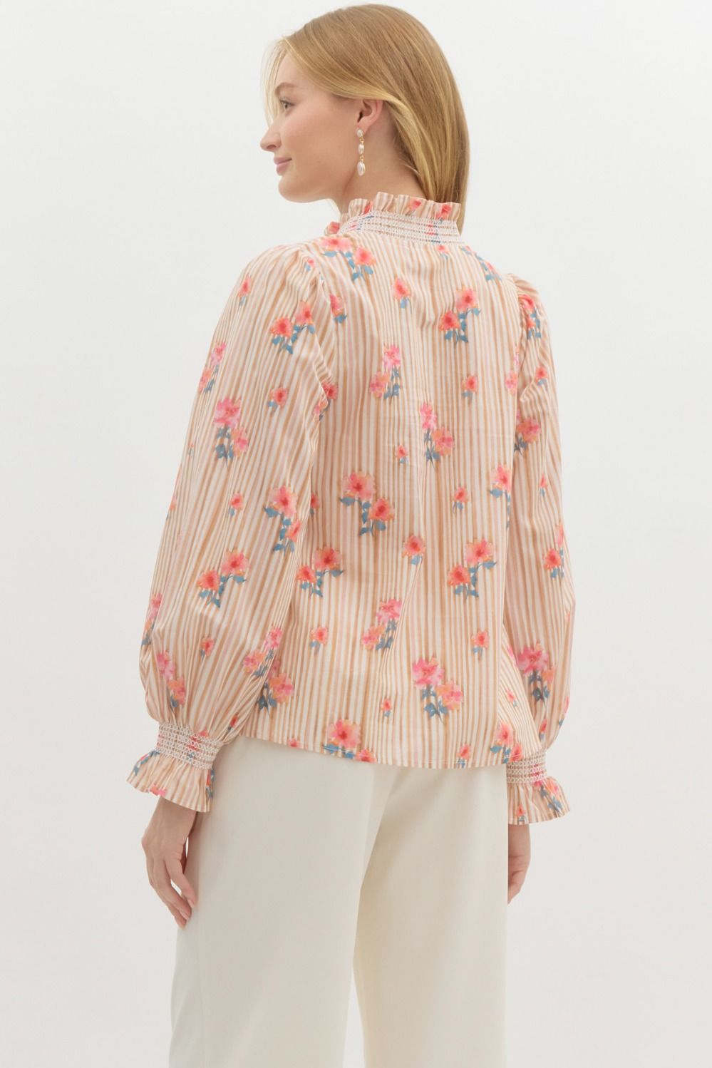 Floral Flow Long Sleeve Top