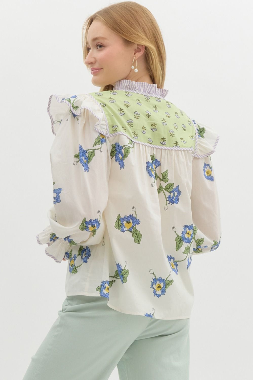 Ruffle Roo Short Sleeve Top