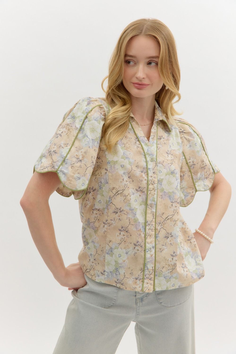 Pick Me Petal Top