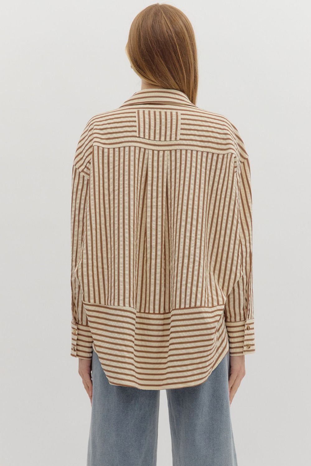 Stripe Hype Long Sleeve Top