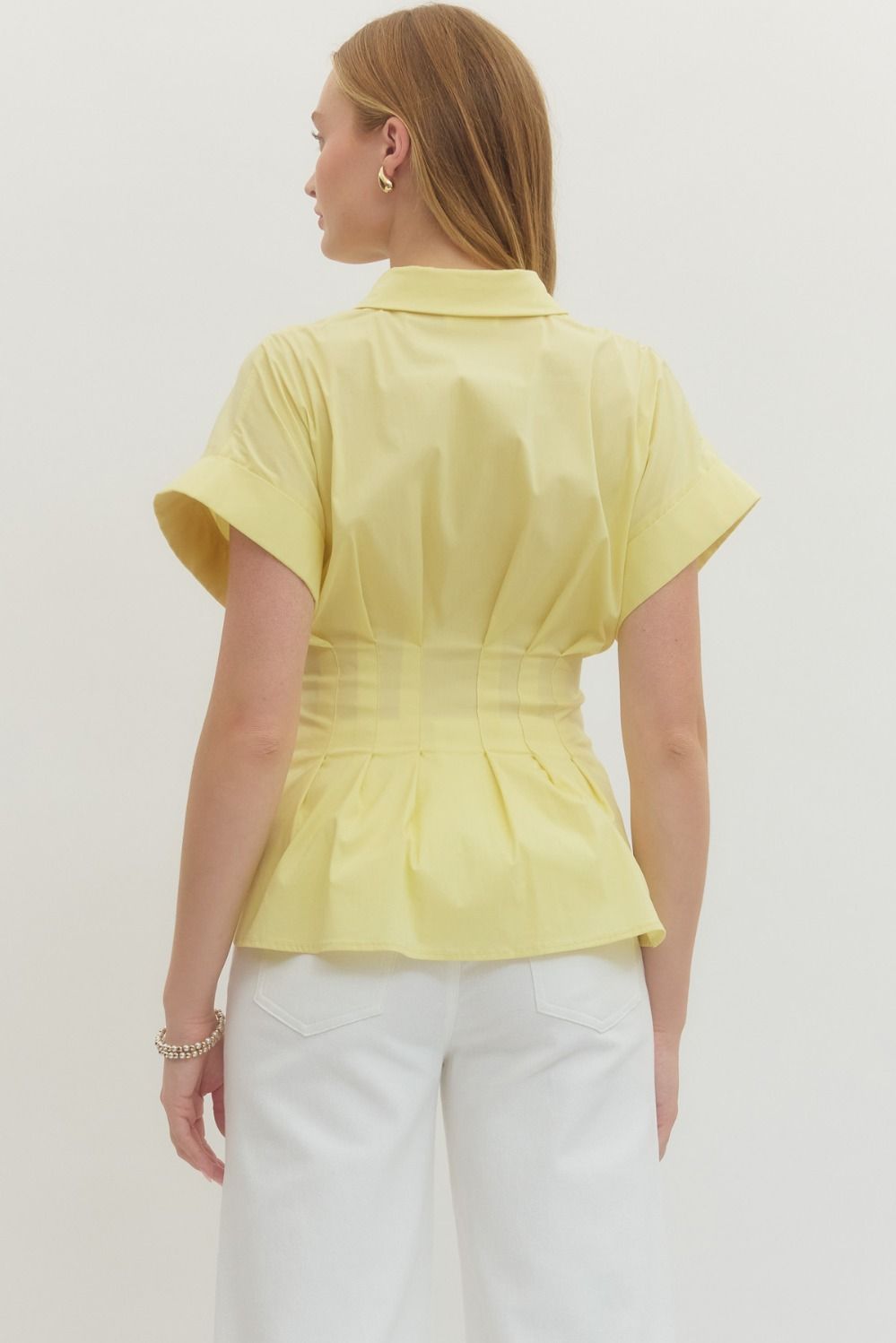 Honey Glow Short Sleeve Top