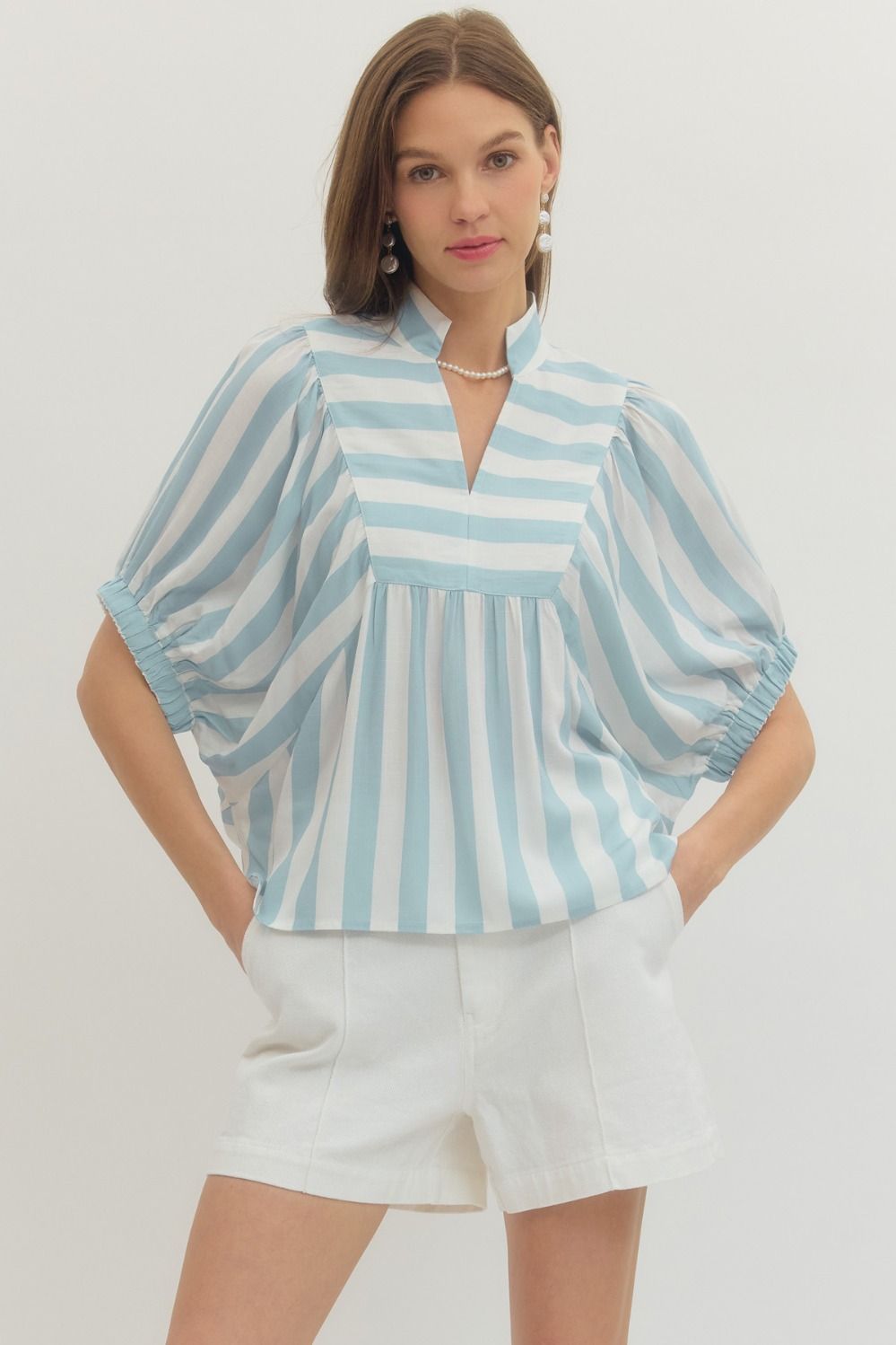 Sea Breeze Striped Top
