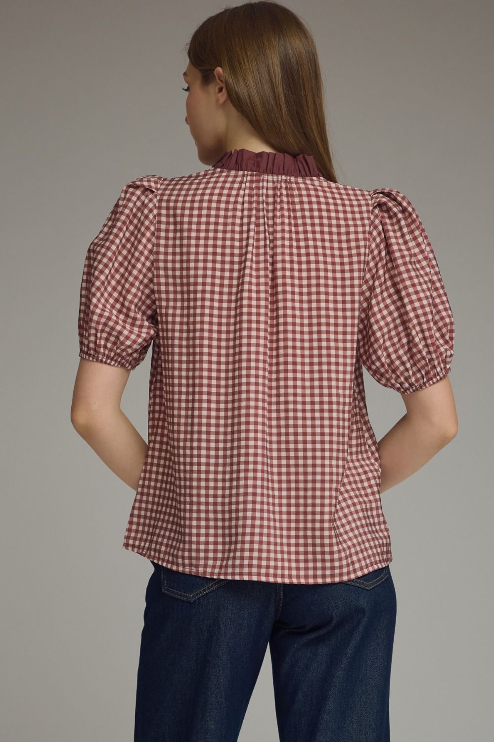 Emmie Gingham Top