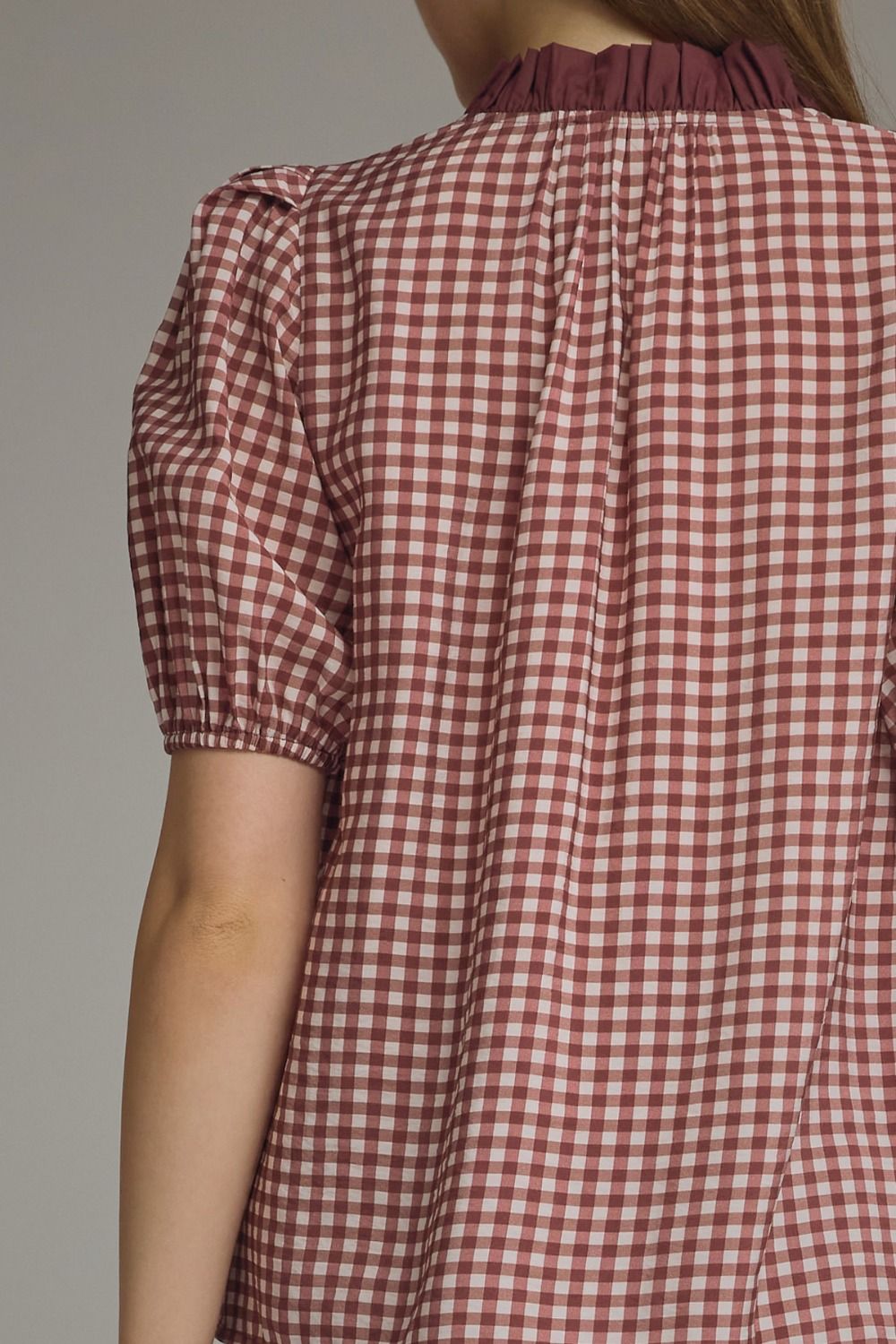 Emmie Gingham Top