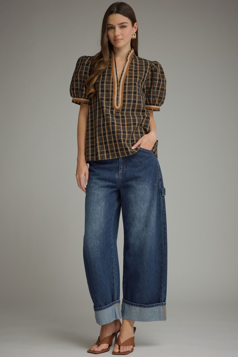 The Autumn Plaid Top
