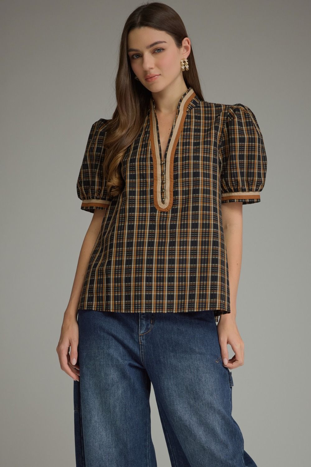 The Autumn Plaid Top