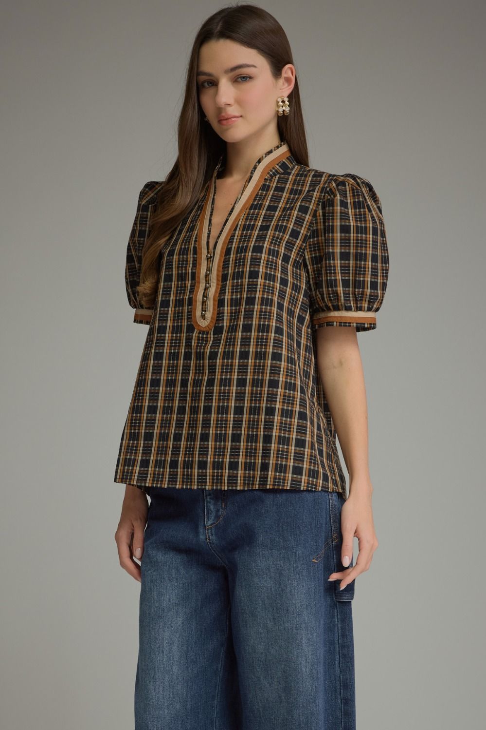 The Autumn Plaid Top