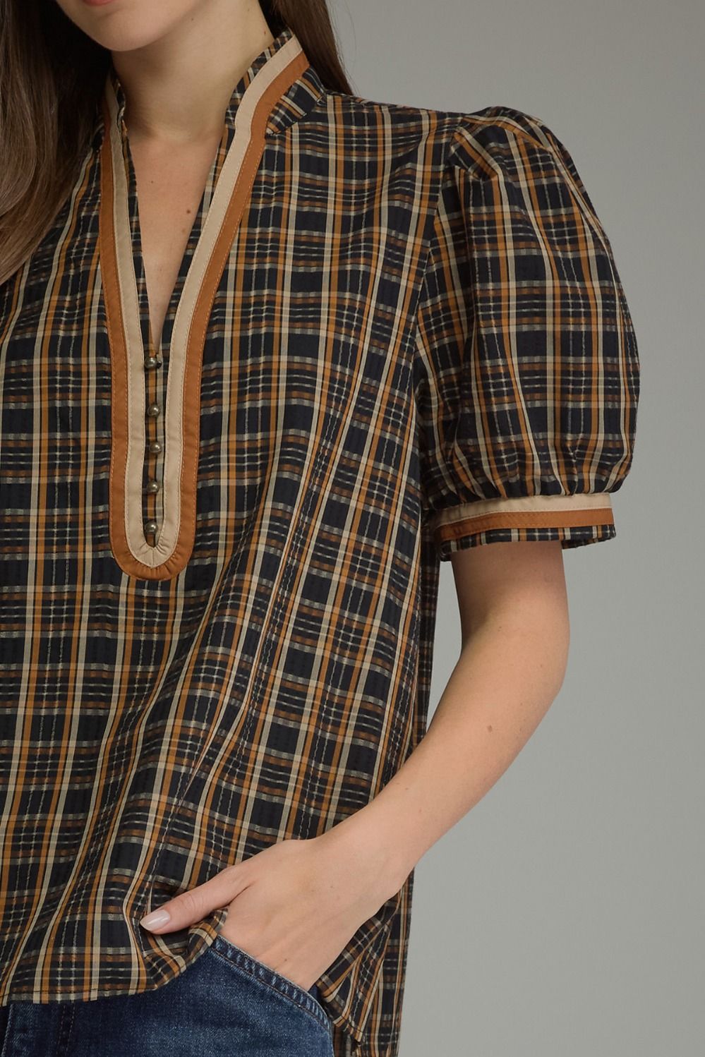The Autumn Plaid Top