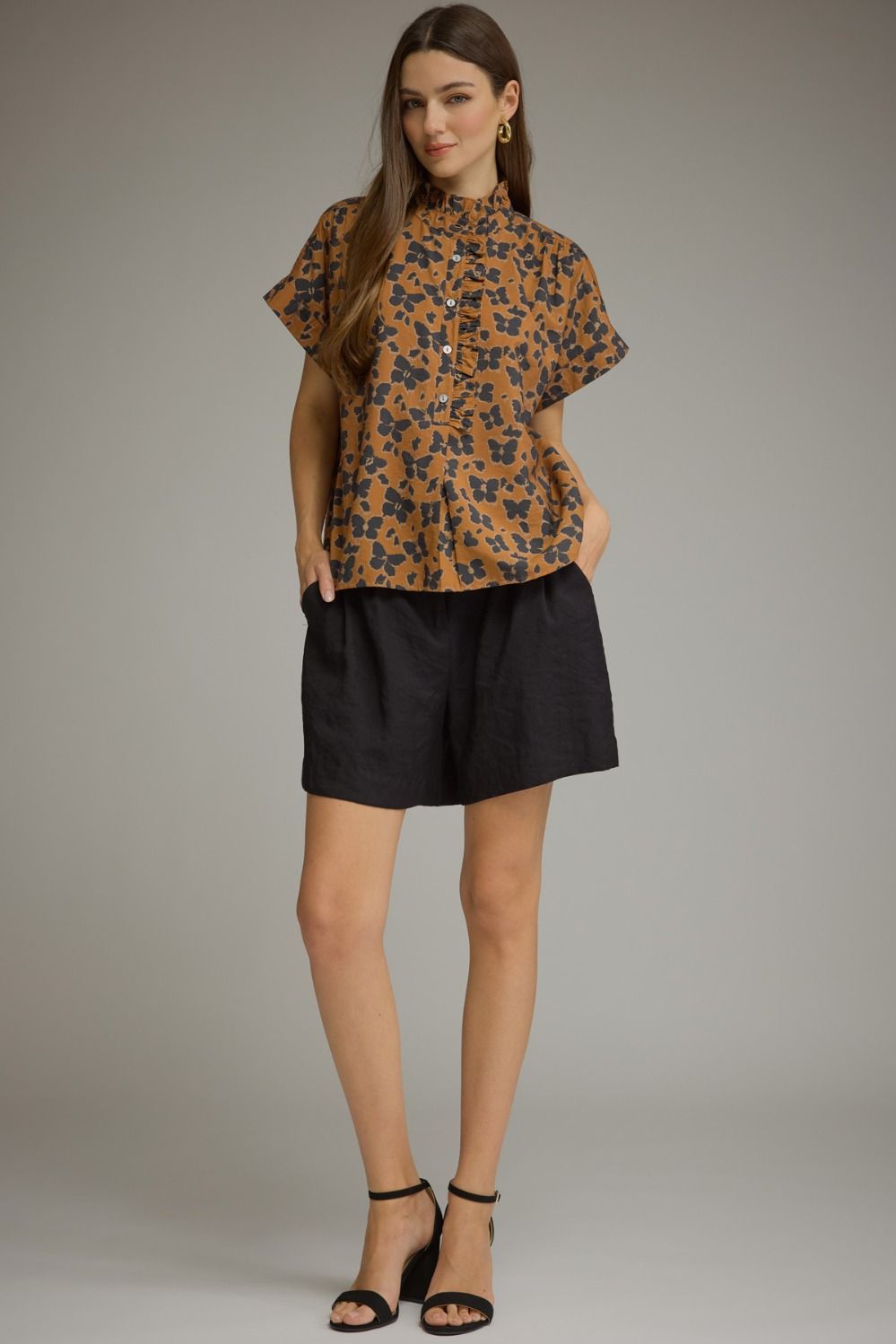 Cinnamon Wildflower Top