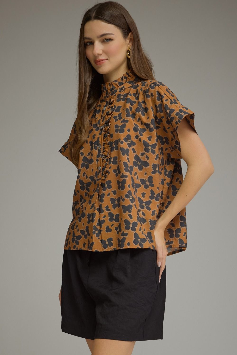 Cinnamon Wildflower Top