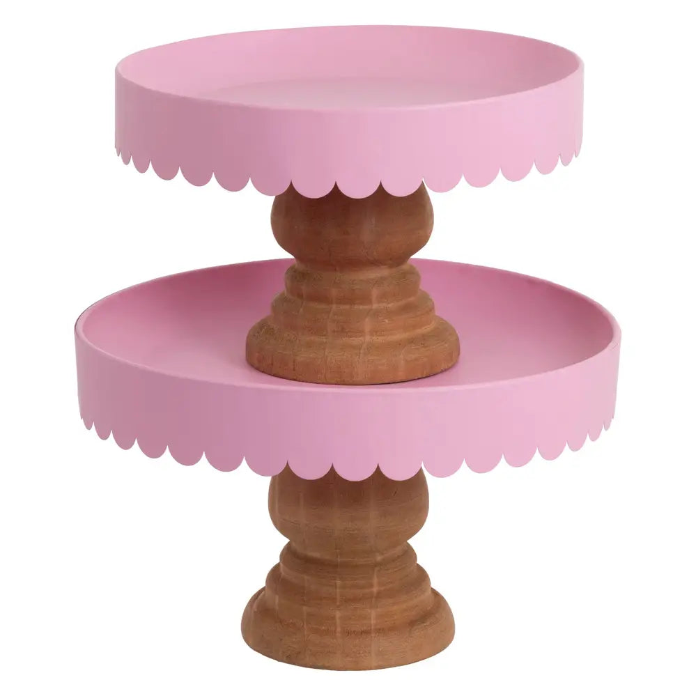The Porch Boston International Large Pink Scallop Stand