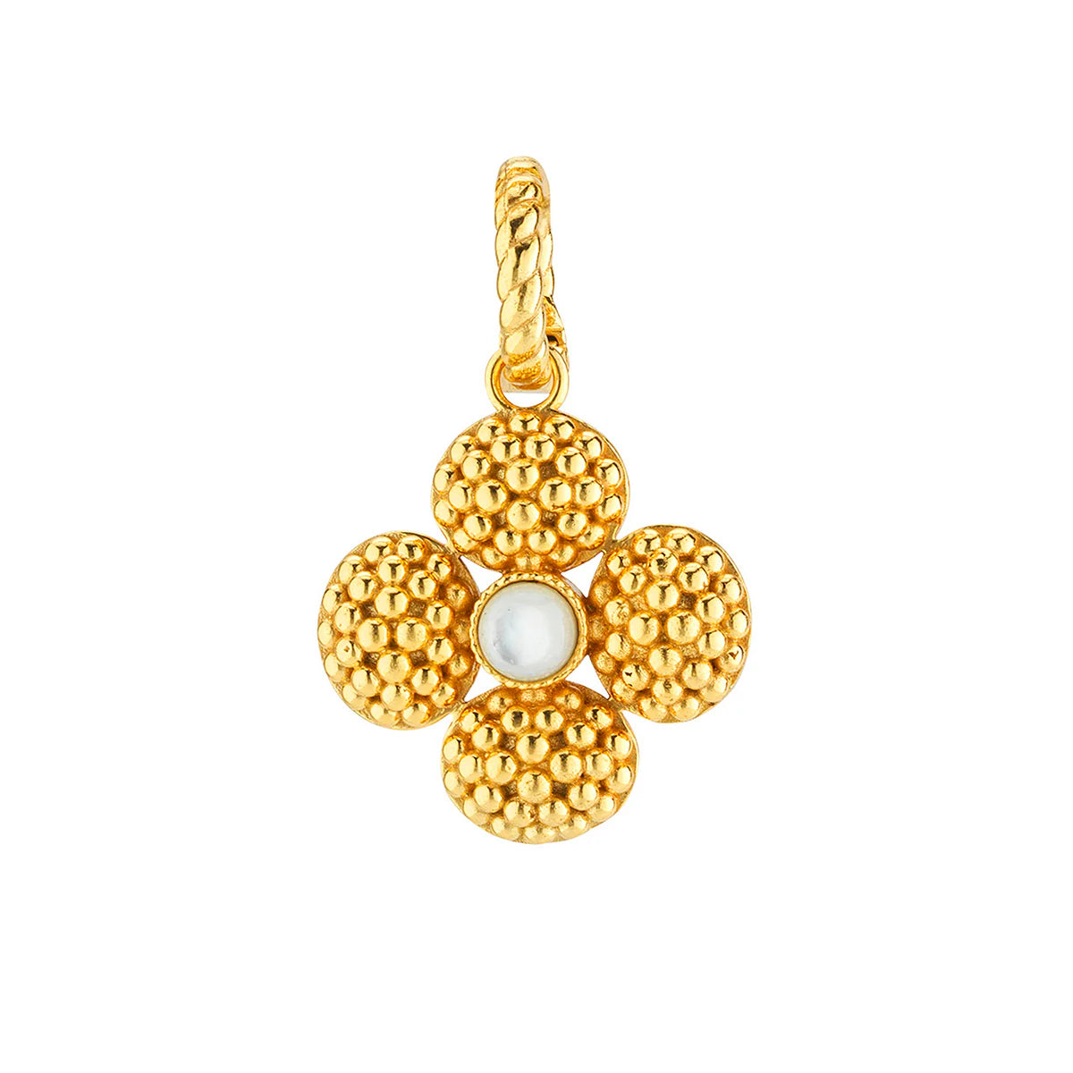 Capucine De Wulf Berry Clover Double Sided Pendant