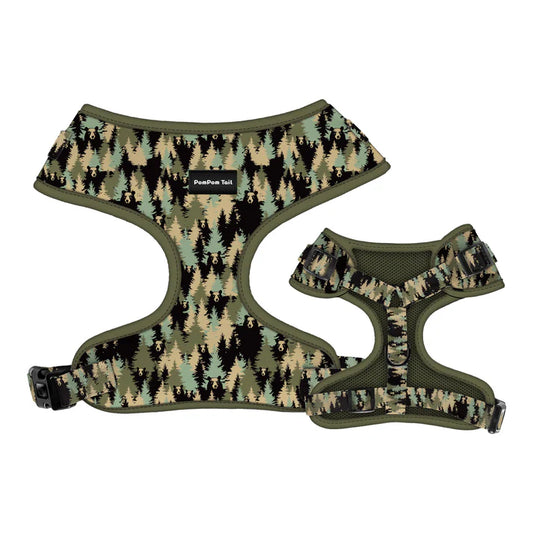 PomPom Tail Meet Outdoors Adventure Dog Harness