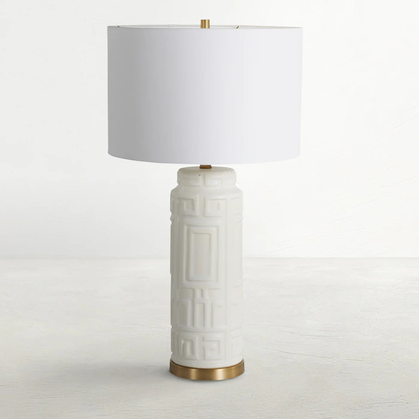Gabby Osmond Ceramic Antique Brass Table Lamp - 31.5 in. H