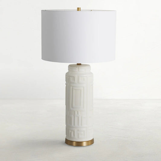 Gabby Osmond Ceramic Antique Brass Table Lamp - 31.5 in. H