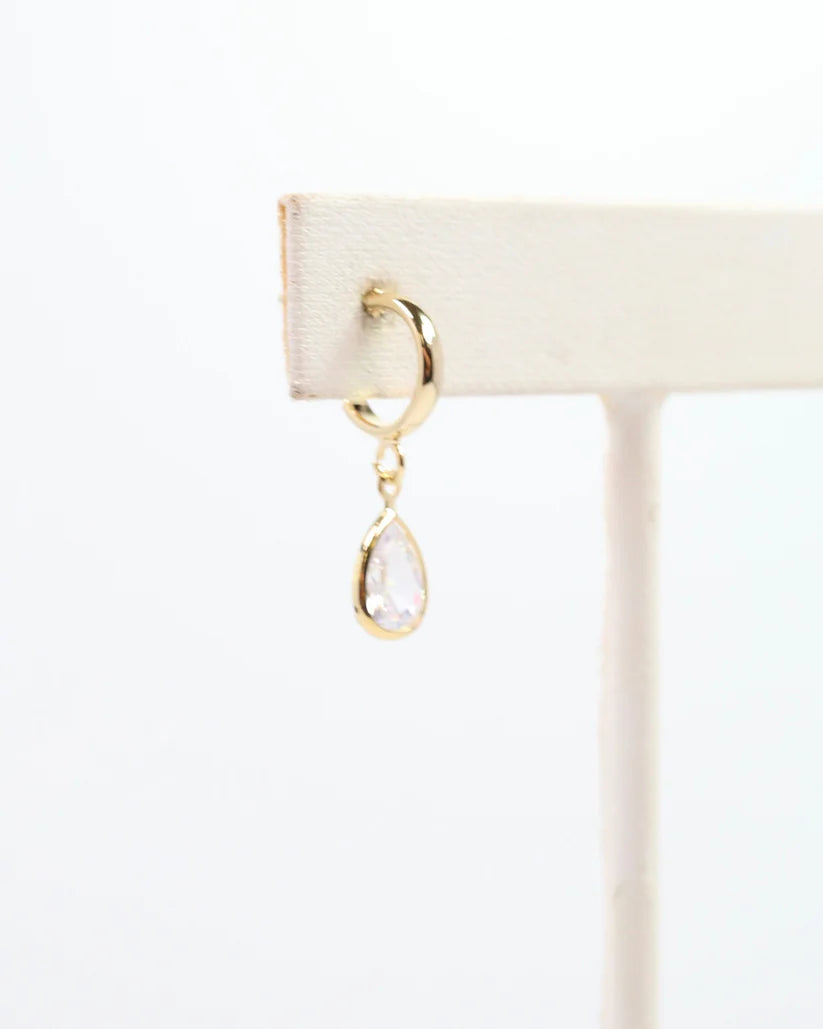 Caroline Hill Calvert Hoop and Charm Earring