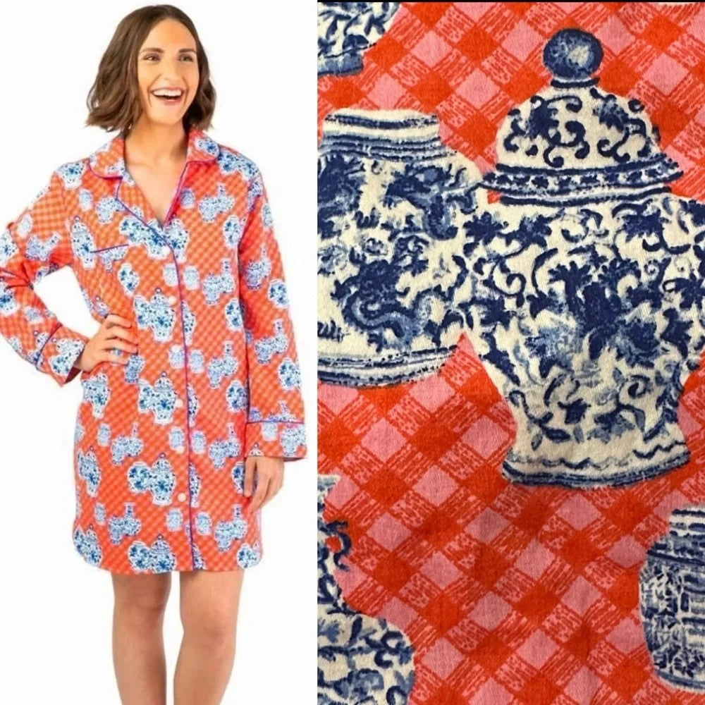 Jaye's Studio Charlotte Ginger Jar Nightshirt