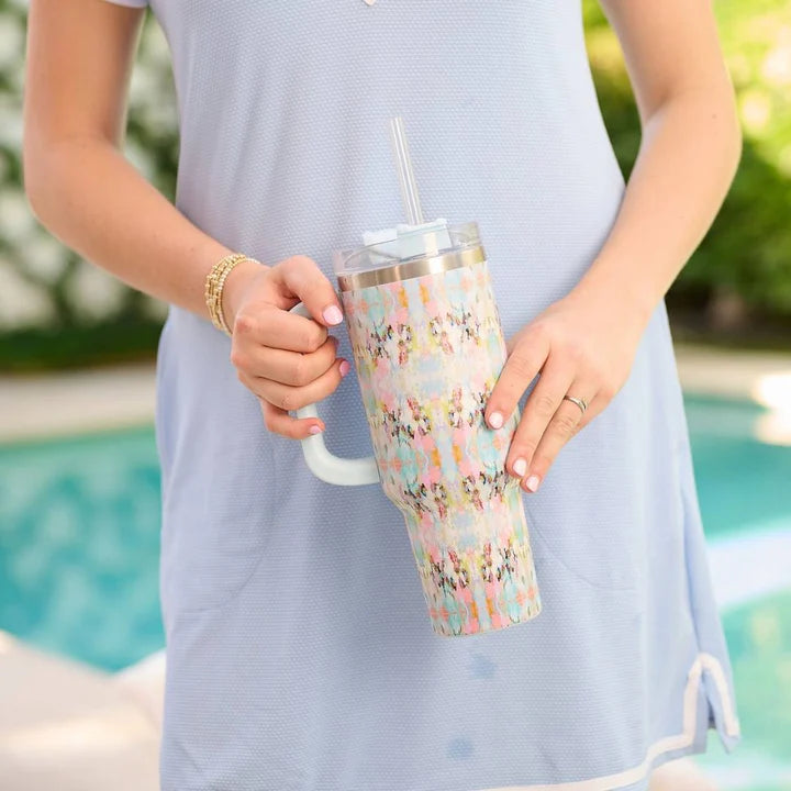 Laura Park Brooks Avenue 40 oz. Travel Tumbler