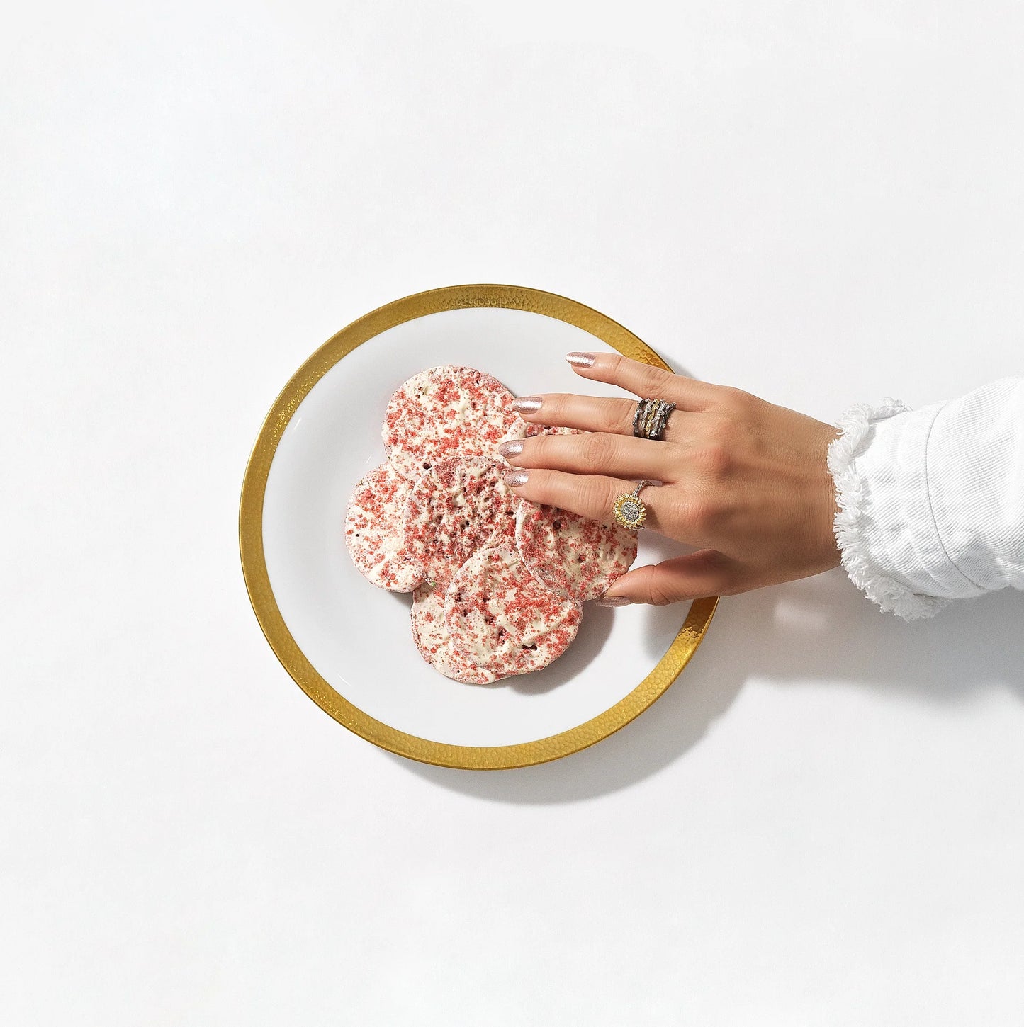 Michael Aram Goldsmith Salad Plate