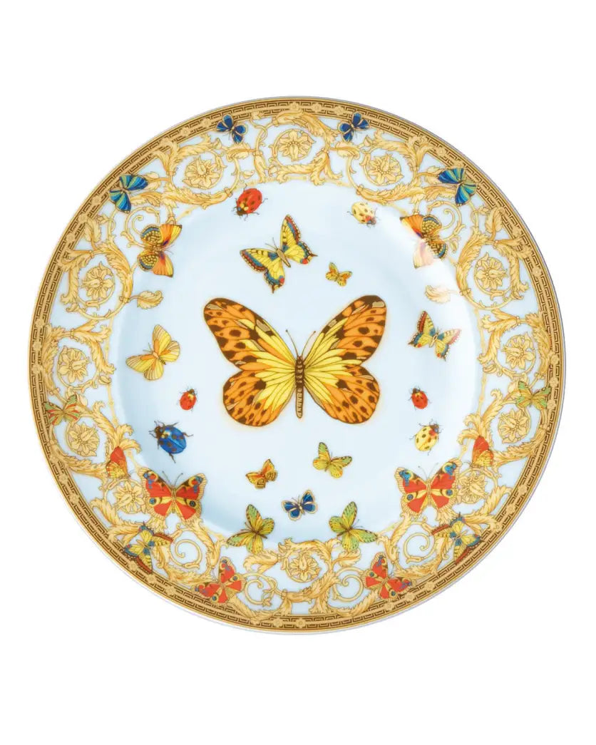 Versace Butterfly Garden Bread Plate