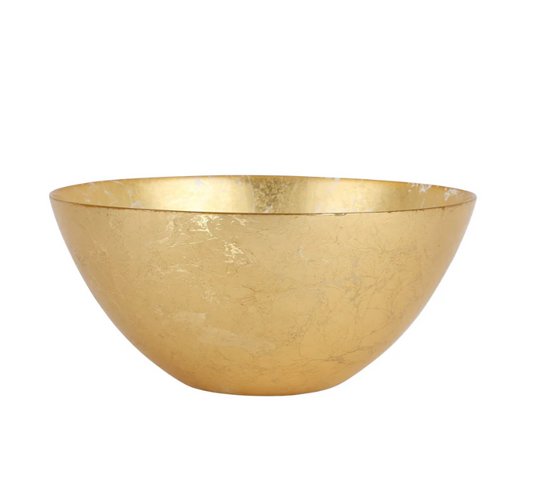 Vietri Metallic Moon Glass Deep Bowl