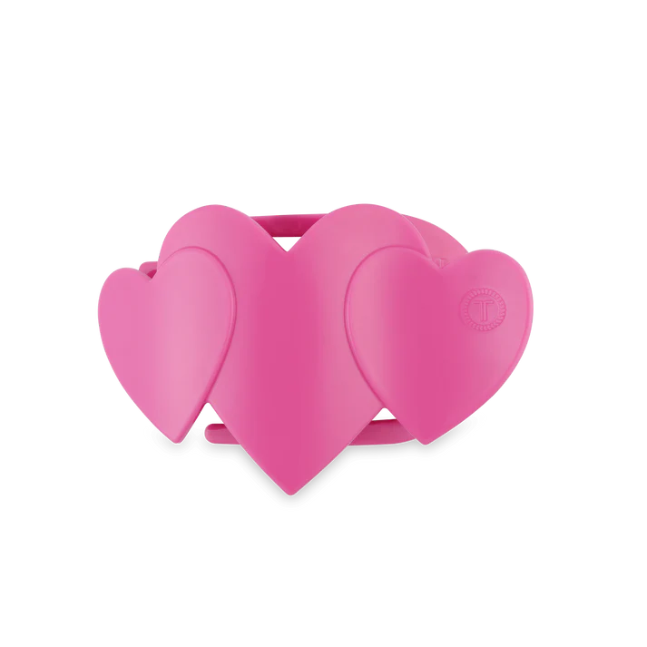 Teleties Small Flat Round Hair Clip