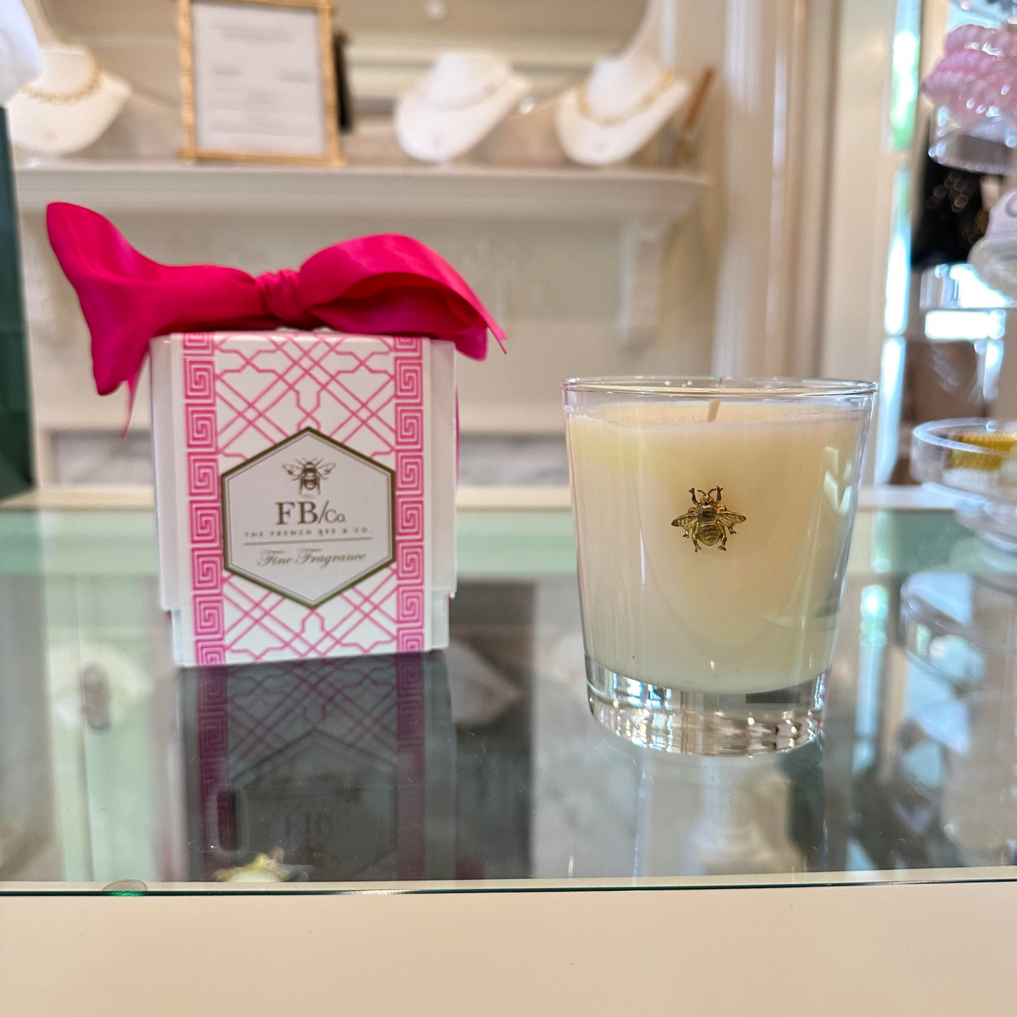 The French Bee Company Pink Terre d'Hermes Candle