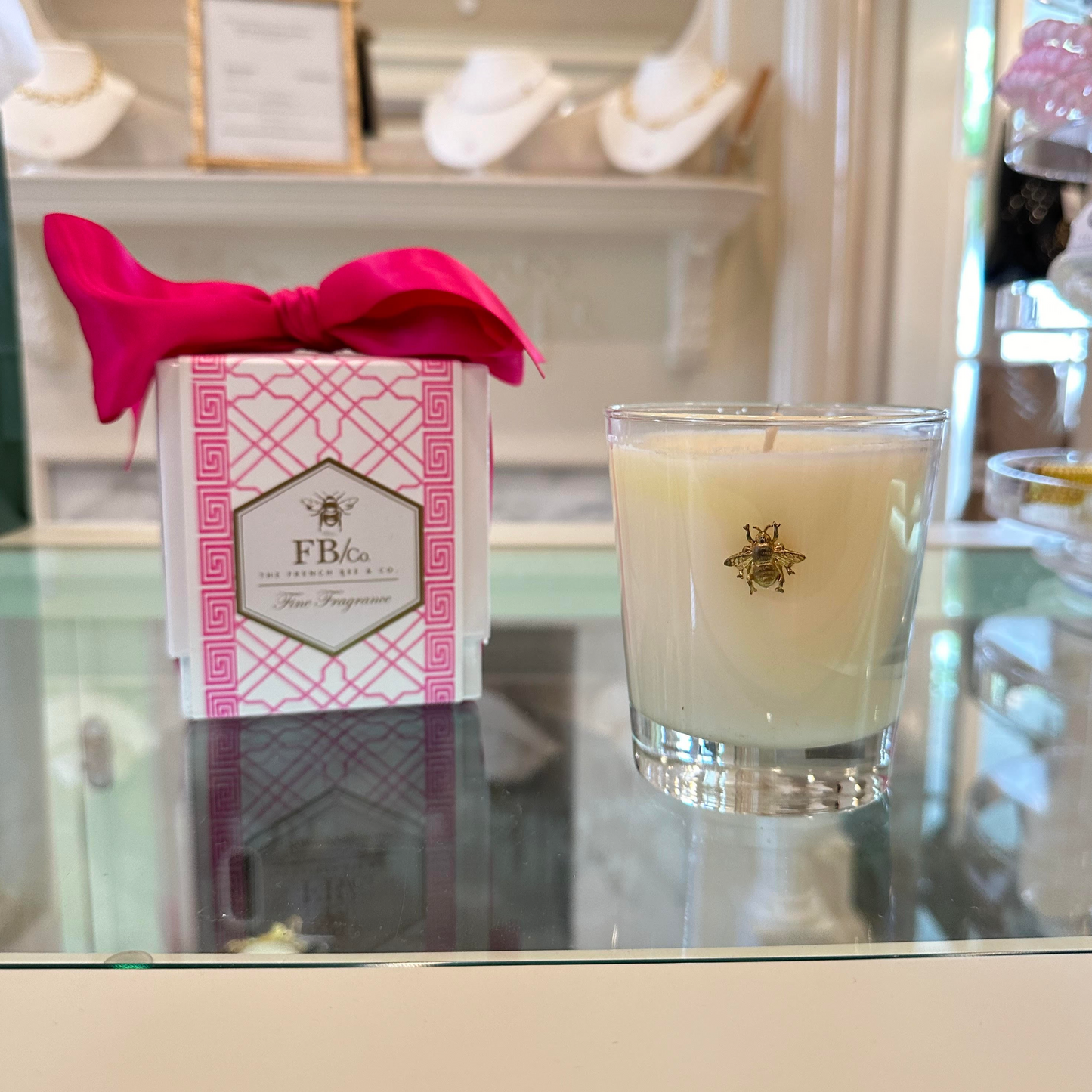 The French Bee Company Pink Terre d'Hermes Candle