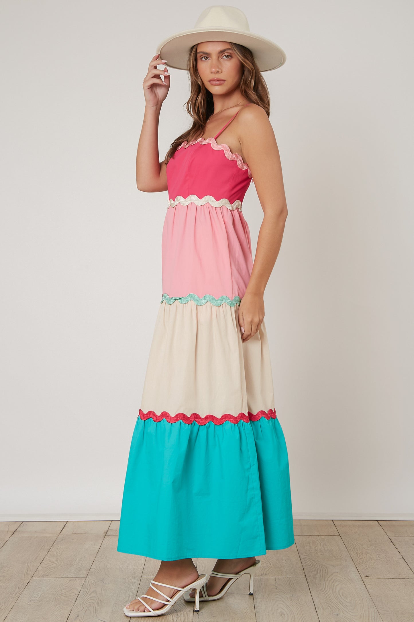 Pastel Sunshine Maxi Dress