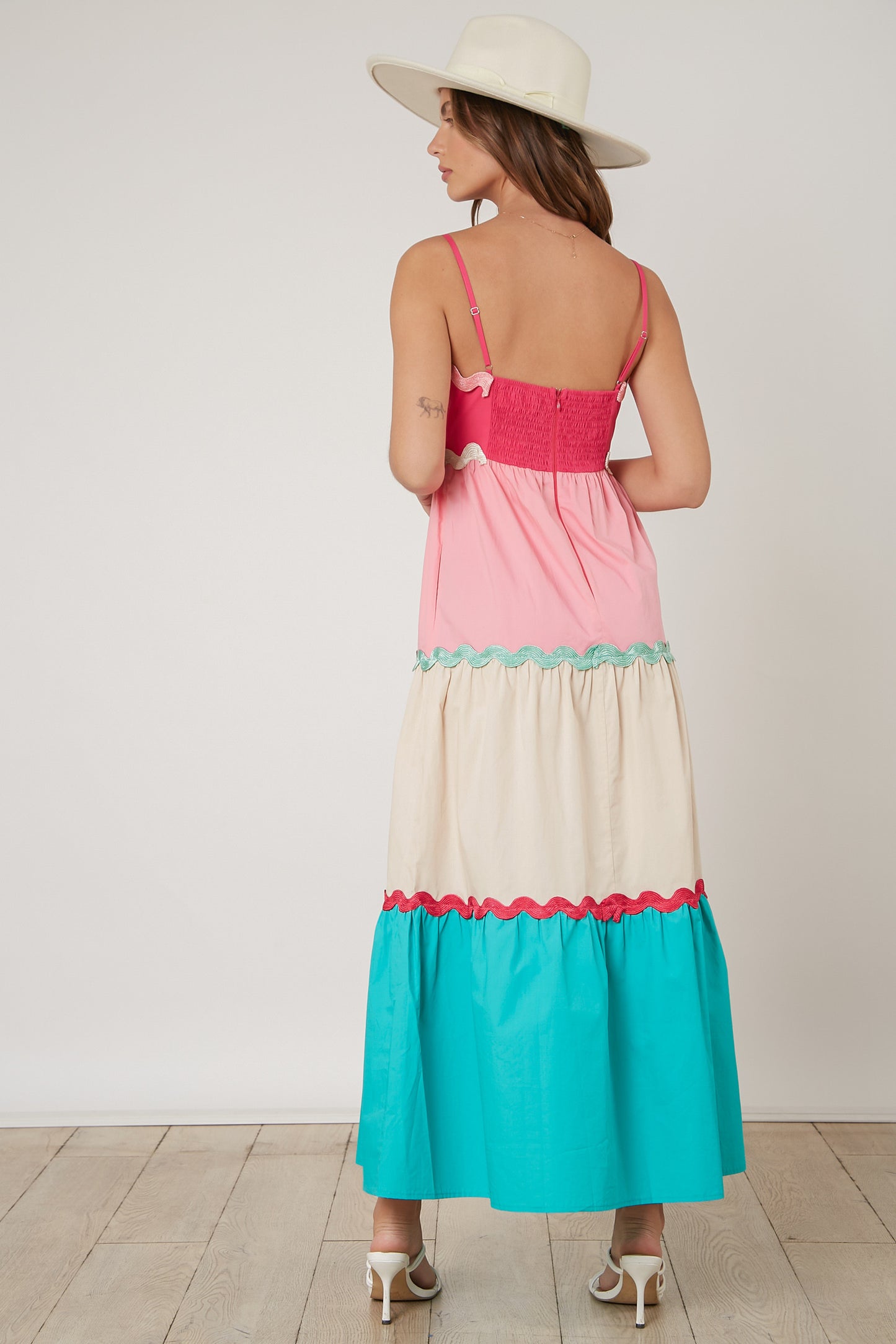 Pastel Sunshine Maxi Dress