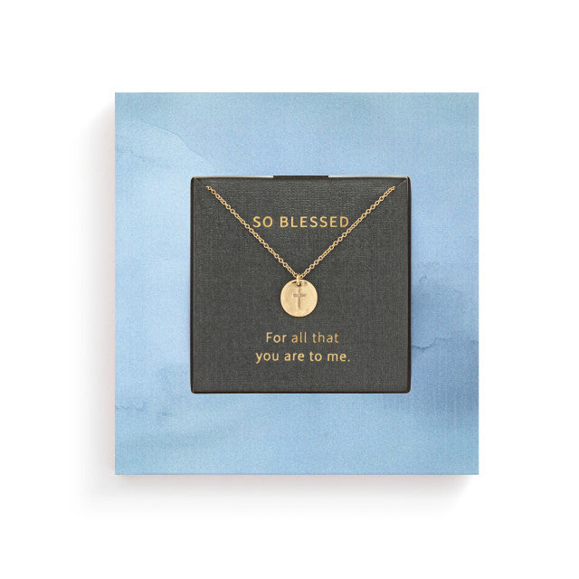Demdaco Book and Necklace - Be Blessed
