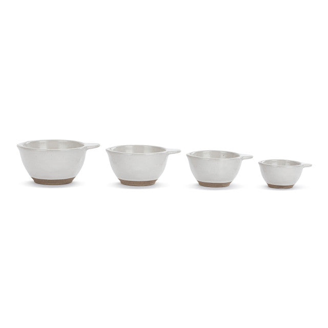 Demdaco White Gather 'Round Measuring Cups