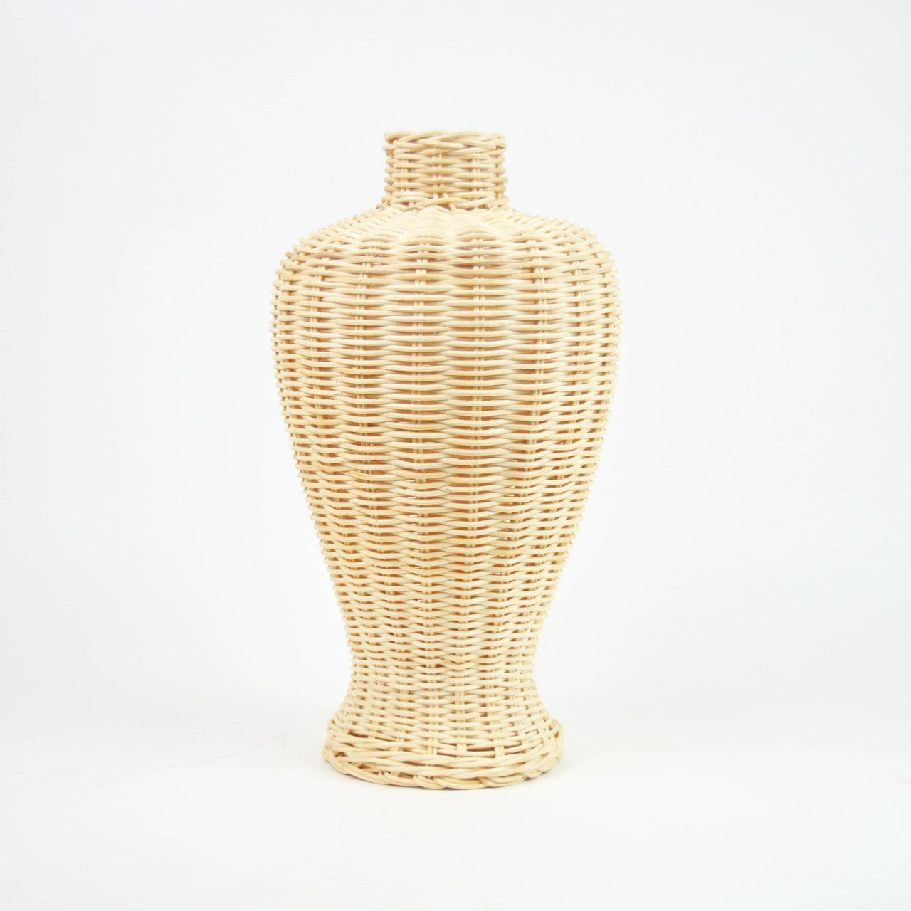 8 Oak Lane Natural Rattan Vase