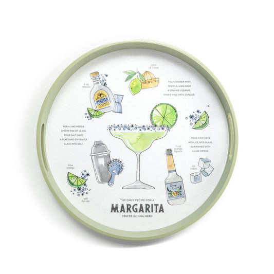 Demdaco Margarita Round tray