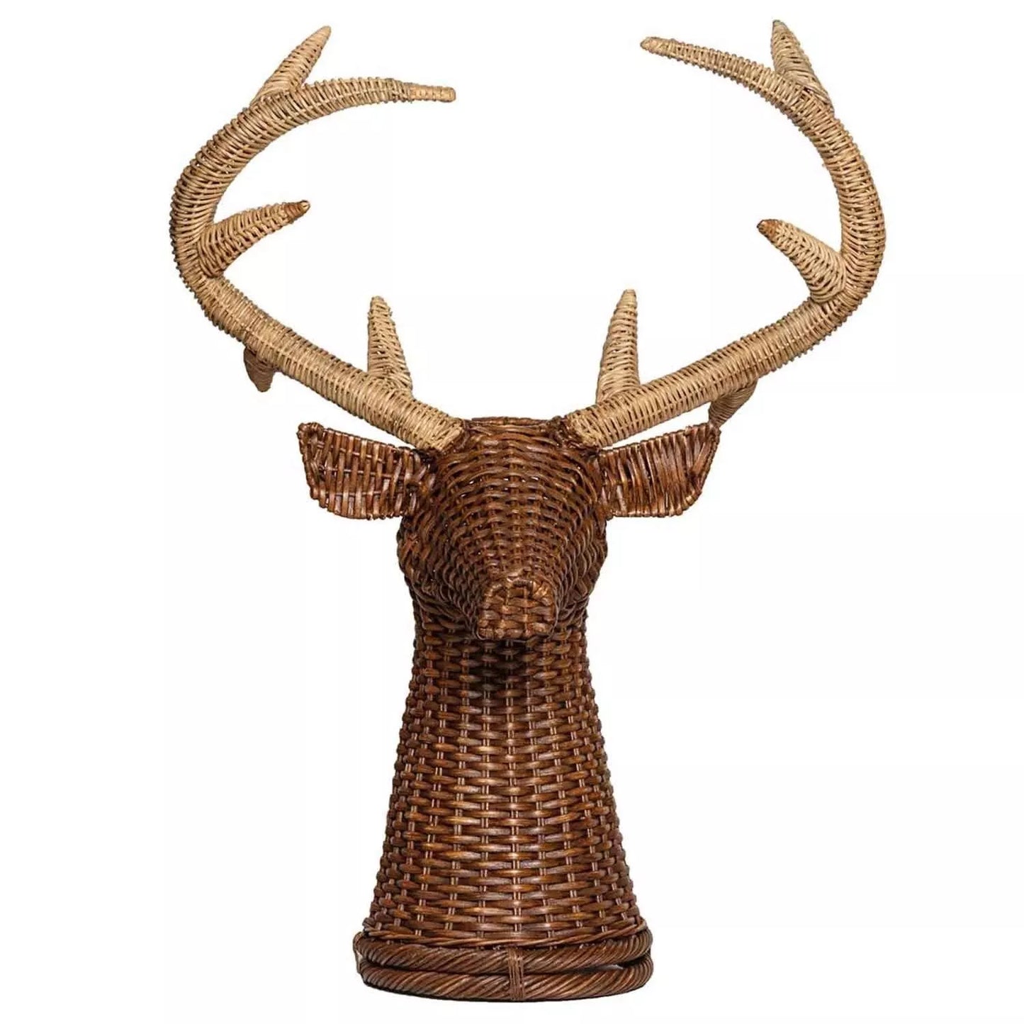 Juliska Willow Wicker Woven Stag Vase 31"