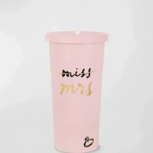 Kate Spade Acrylic Tumbler Miss to Mrs