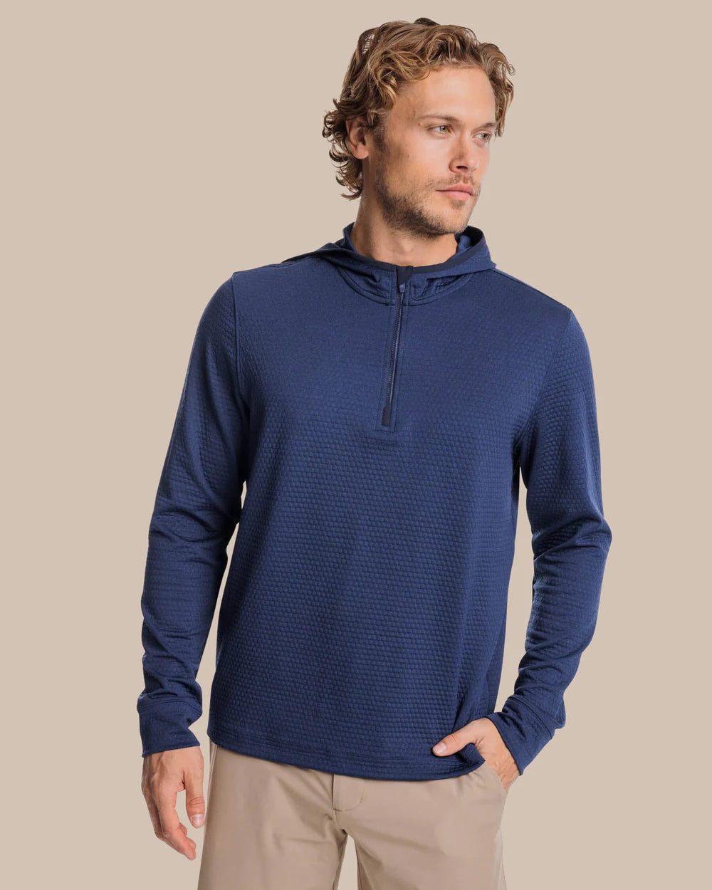 Southern Tide Scuttle Performance Quarter Zip Hoodie