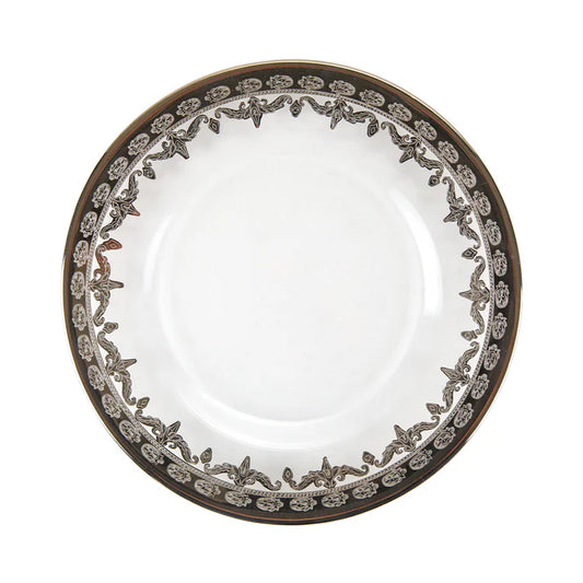 Arte Italica Vetro Platinum Dinner Plate