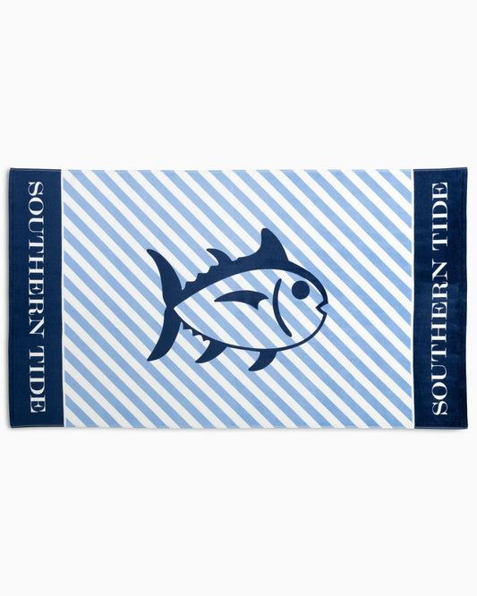 Southern Tide Stripe Beach Towel