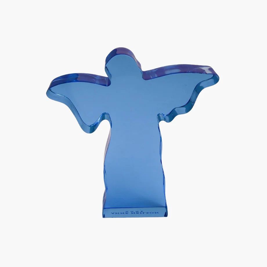 Anne Neilson Small Blue Angel Acrylic Weight