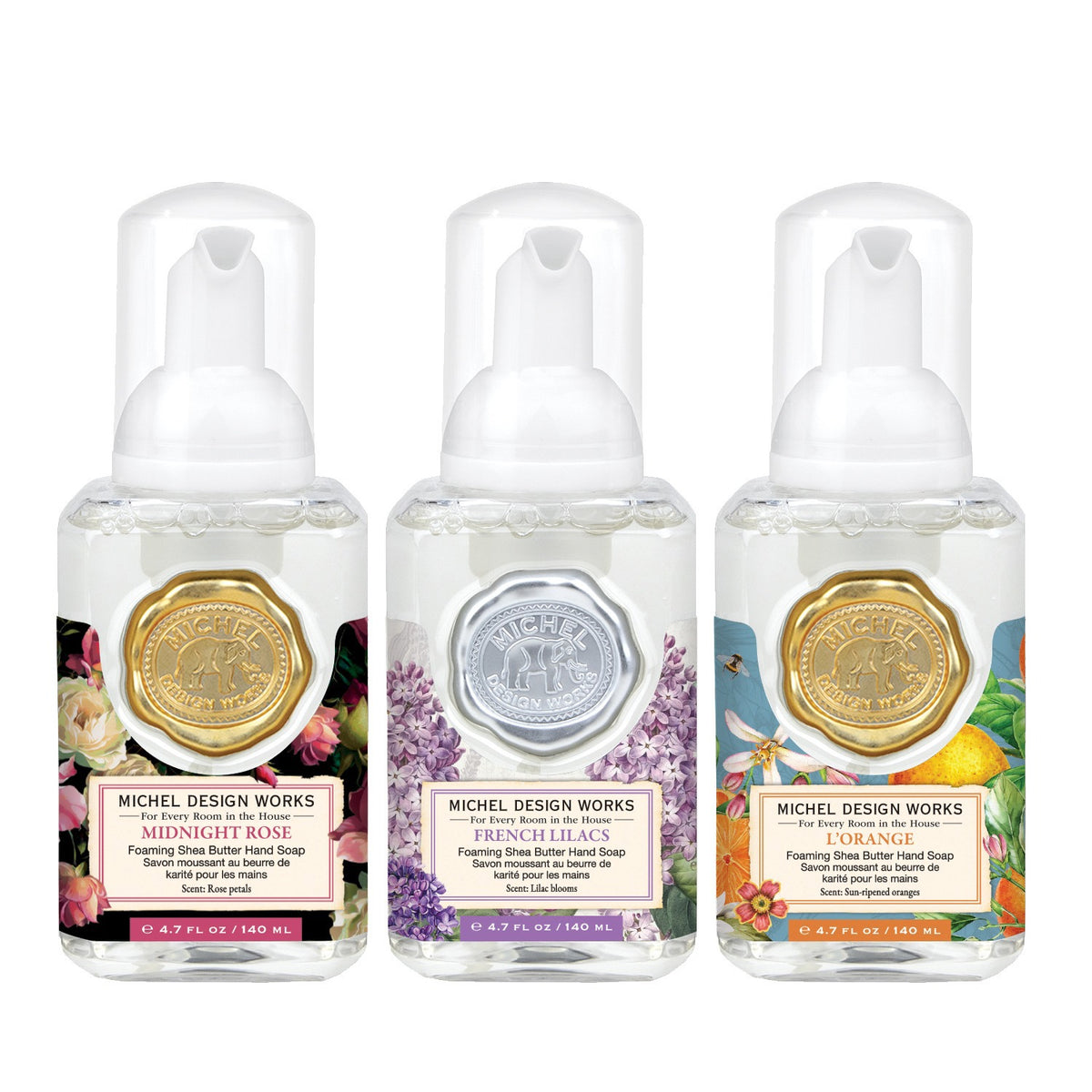 MDW Freshly Picked Mini Foaming Soap Set: MR FL LO