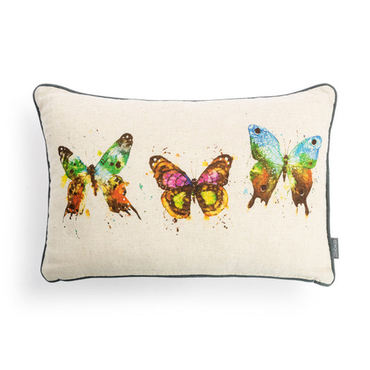 Demdaco Butterfly and Friends Lumbar Pillow