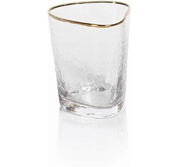 Zodax Aperitivo Triangle Low Ball Glass