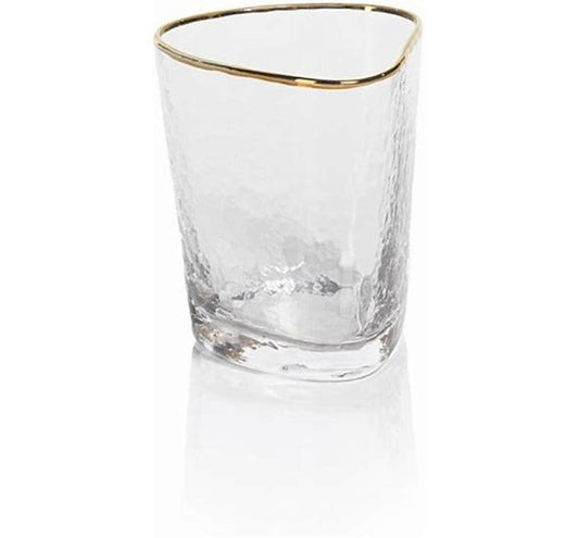 Zodax Aperitivo Triangle Low Ball Glass