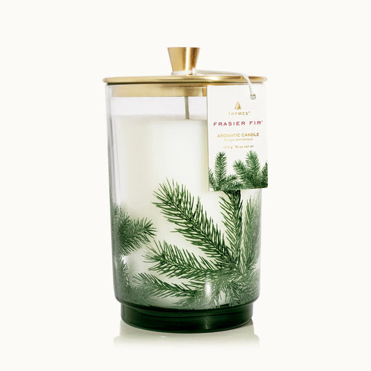 Thymes Frasier Fir Heritage Large Pine Needle Luminary