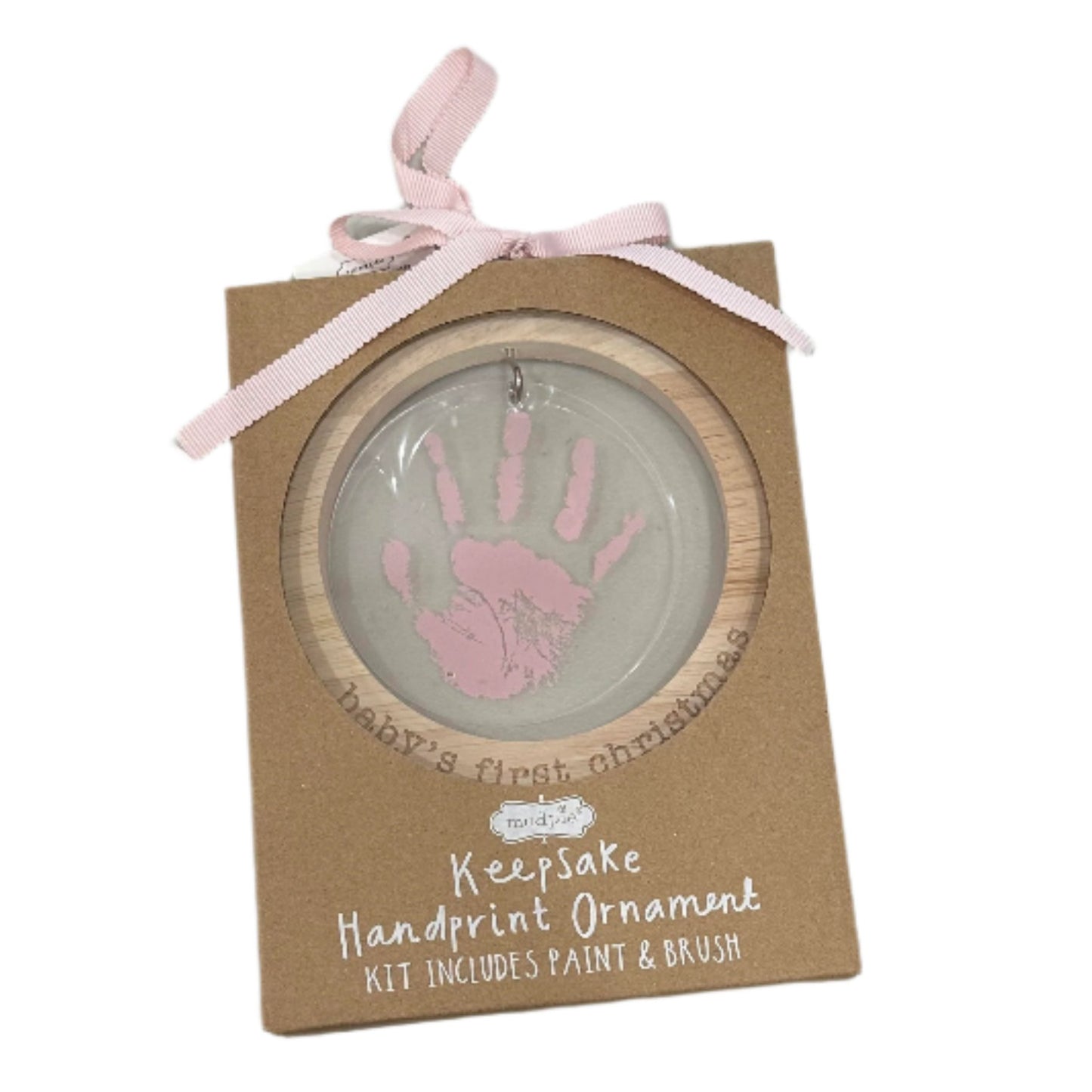 Mudpie Keepsake Handprint Ornament