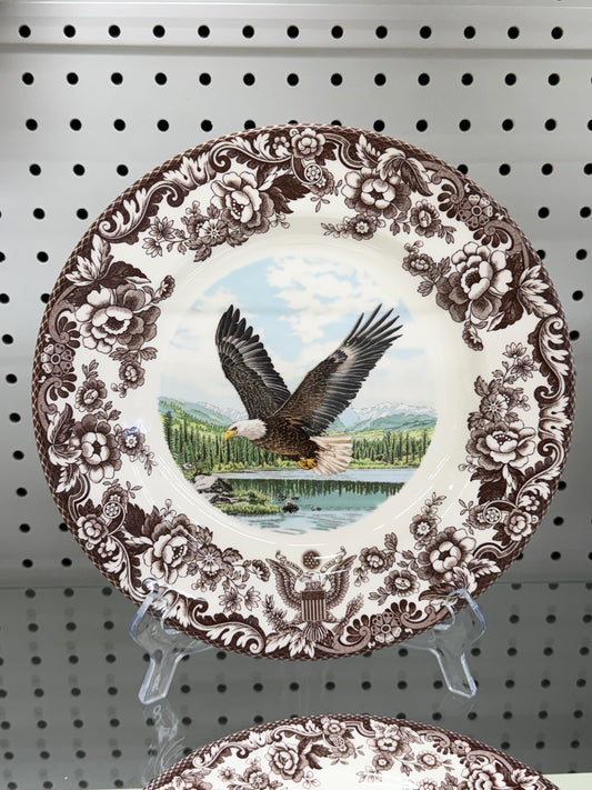 Spode Woodland Dinner Plate Eagle