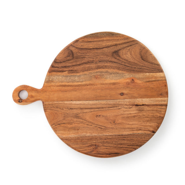 Demdaco Round Wood Serving Board