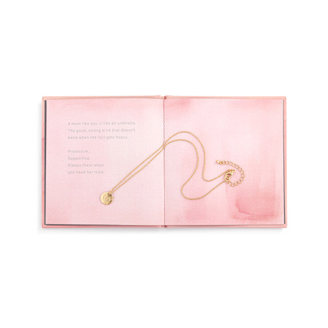 Book and Necklace- Mom