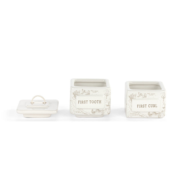 Demdaco First Tooth and Curl Keepsake Boxes